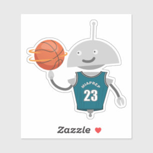 Basketbal Mia Sticker