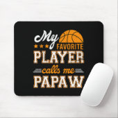 Basketbal Mijn favoriete speler noemt me Papaw Muismat (Met muis)