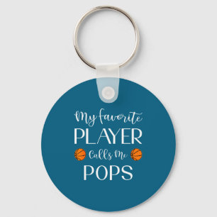 Basketbal Mijn Favoriete Speler Noemt Me Ps Opa Sleutelhanger