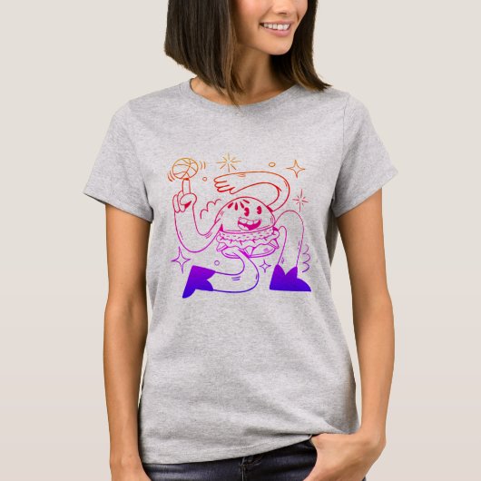 Basketbal Mijn Leven T-shirt (Voorkant)