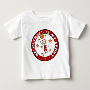 Basketbal Mijn Sport T-shirts en Cadeaus