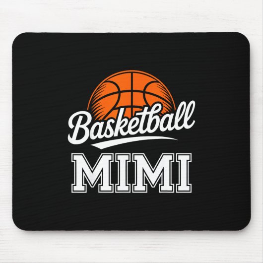 Basketbal Mimi Oma Sportfans Muismat (Voorkant)