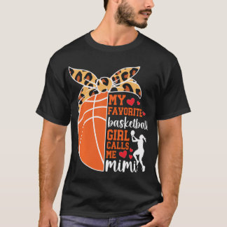 Basketbal Mimi Trotse Basketbalspeler Mimi Grand T-shirt