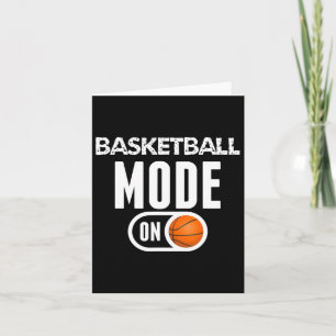 Basketbal Mode op Basketbal Sport Fun Kaart