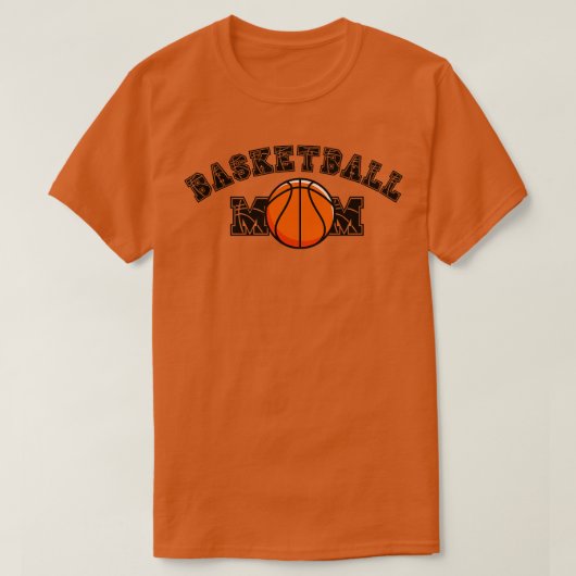Basketbal Moeder 25 T-shirt (Design voorkant)
