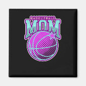 Basketbal Moeder 4 Magneet (Voorkant)