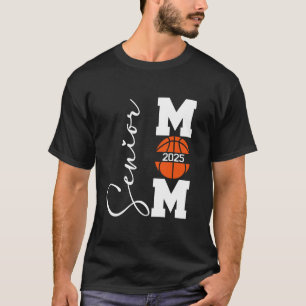 Basketbal Moeder Klas Van 2025 Afgestudeerd 2025 G T-shirt