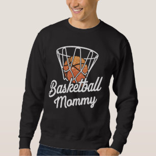 Basketbal Moeder Moeder Basketbalring Moeders Dag Trui
