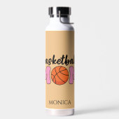 Basketbal Moeder Moederdag Personaliseren Waterfles (Links)