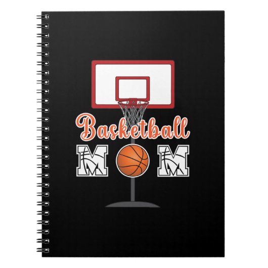 Basketbal Moeder Notitieboek (Voorkant)