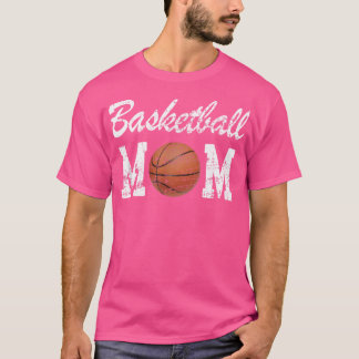 Basketbal moeder Schattigee nieuwigheid gestresst  T-shirt