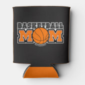 Basketbal Moeder Screwball Graphics Blikjeskoeler (Voorkant)