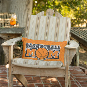 Basketbal Moeder Screwball Graphics Buitenkussen