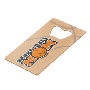 Basketbal Moeder Screwball Graphics Creditkaart Flessenopener