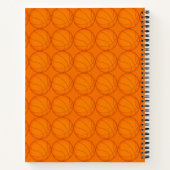 Basketbal Moeder Screwball Graphics Notitieboek (Achterkant)
