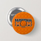 Basketbal Moeder Screwball Graphics Ronde Button 5,7 Cm (Voorkant /achterkant)