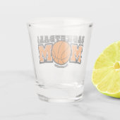 Basketbal Moeder Screwball Graphics Shot Glas (Achterkant)