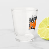 Basketbal Moeder Screwball Graphics Shot Glas (Links)