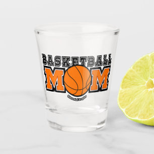 Basketbal Moeder Screwball Graphics Shot Glas