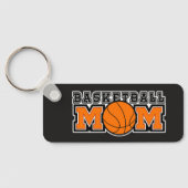 Basketbal Moeder Screwball Graphics Sleutelhanger (Achterkant)