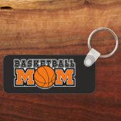 Basketbal Moeder Screwball Graphics Sleutelhanger (Voorkant)