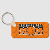 Basketbal Moeder Screwball Graphics Sleutelhanger (Achterkant)