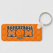 Basketbal Moeder Screwball Graphics Sleutelhanger (Voorkant)