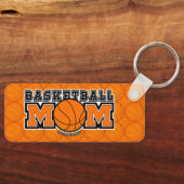 Basketbal Moeder Screwball Graphics Sleutelhanger (Voorkant)