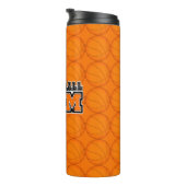 Basketbal Moeder Screwball Graphics Thermosbeker (Geroteerd rechts)