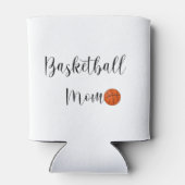 Basketbal Moeder Script Shirt Schattig Blikjeskoeler (Achterkant)