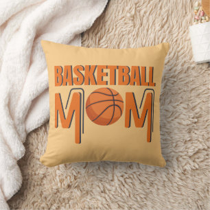 Basketbal moeder sport fan team speler kussen
