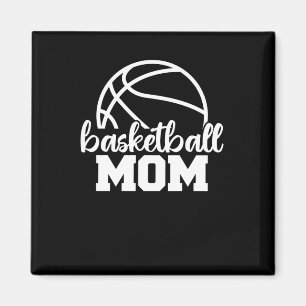 Basketbal moeder sport moeder magneet