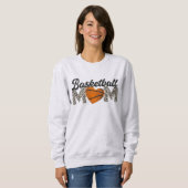 Basketbal Moeder Sweatshirt (Voorkant volledig)