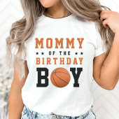 Basketbal Moeder Verjaardagsfeestje Ouder T-shirt