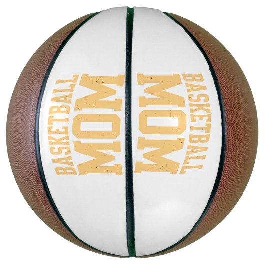 Basketbal moeder voor de beste hofside cheerleader (Verticaal)