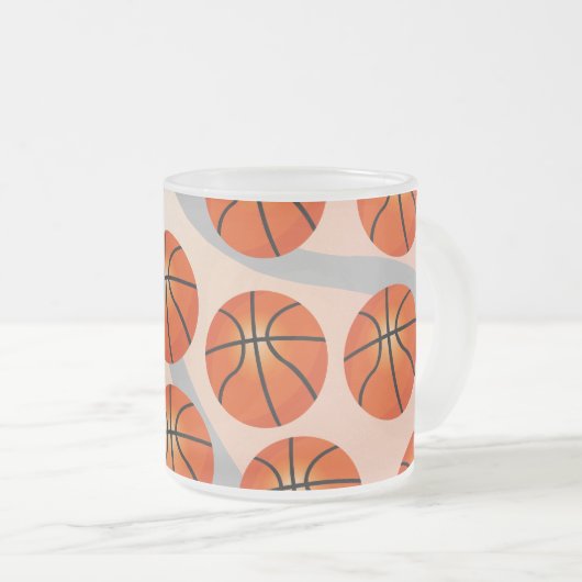 Basketbal mok (Voorkant rechts)
