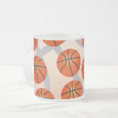 Basketbal mok (Voorkant links)