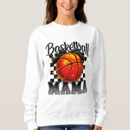 Basketbal Mom Shirt met Bow Graphic - Sport moeder