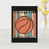 Basketbal Mooie Design Kaart (Gele Bloem)