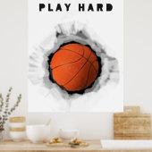Basketbal Motivatie Poster (Keuken)
