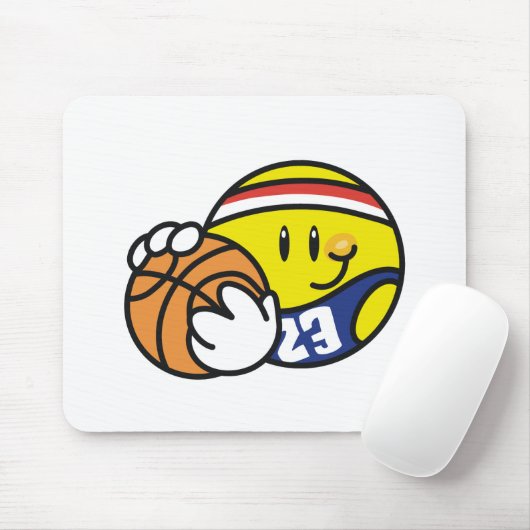 Basketbal Muismat (Met muis)