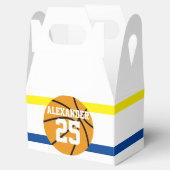 Basketbal | Naam & Nummer Bedankdoosjes (Geopend)