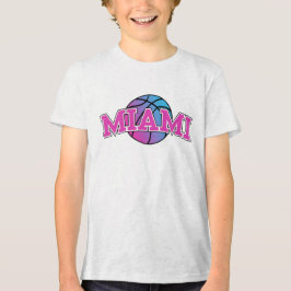 Basketbal NBA Miami Heat Tri-Blend Shirt