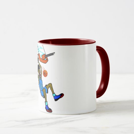 basketbal, NBA Mok (Voorkant rechts)