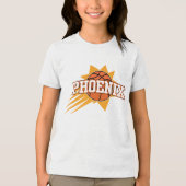 Basketbal NBA Phoenix Suns Tri-Blend Shirt (Voorkant)