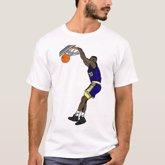 basketbal, NBA T-shirt (Voorkant)