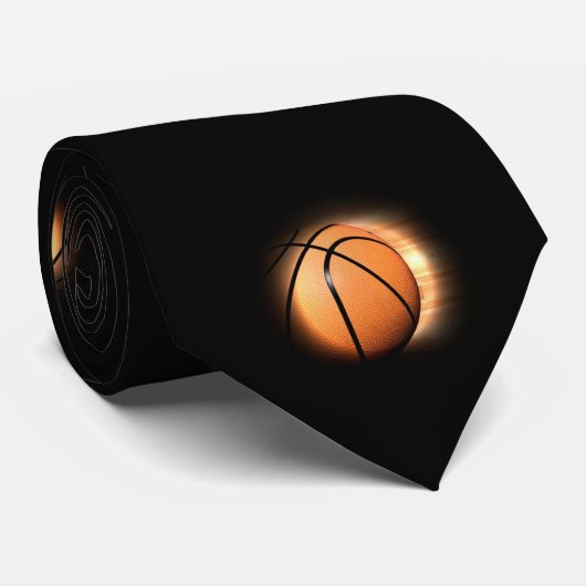 Basketbal Neckwear Stropdas (Opgerold)