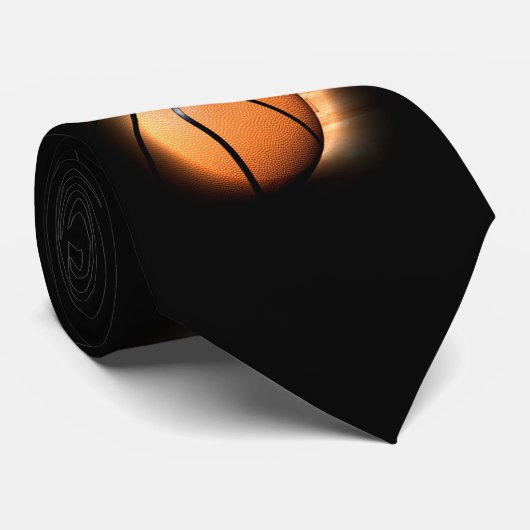 Basketbal Neckwear Stropdas (Opgerold)