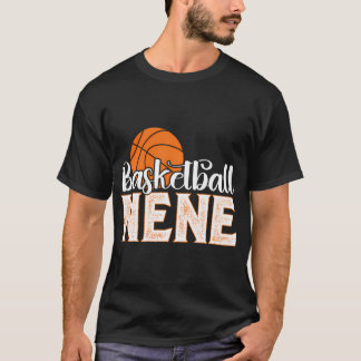 Basketbal Nene oma Nene van een basketbalspeler T-shirt