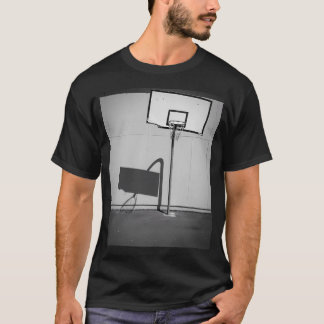 Basketbal net en backboard t-shirt